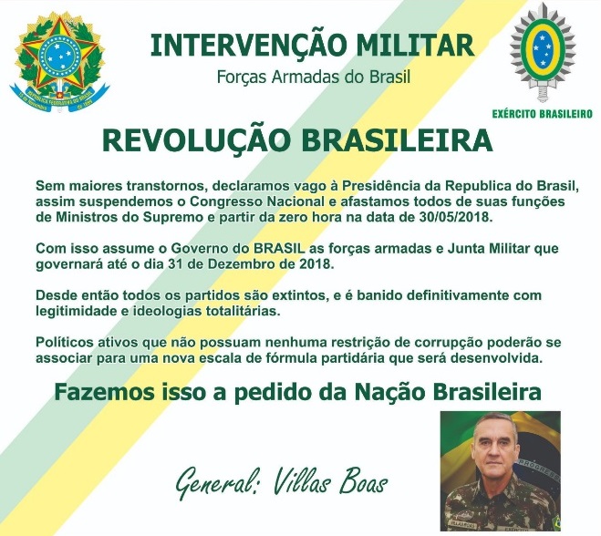 fake news intervenção fake news intervenção