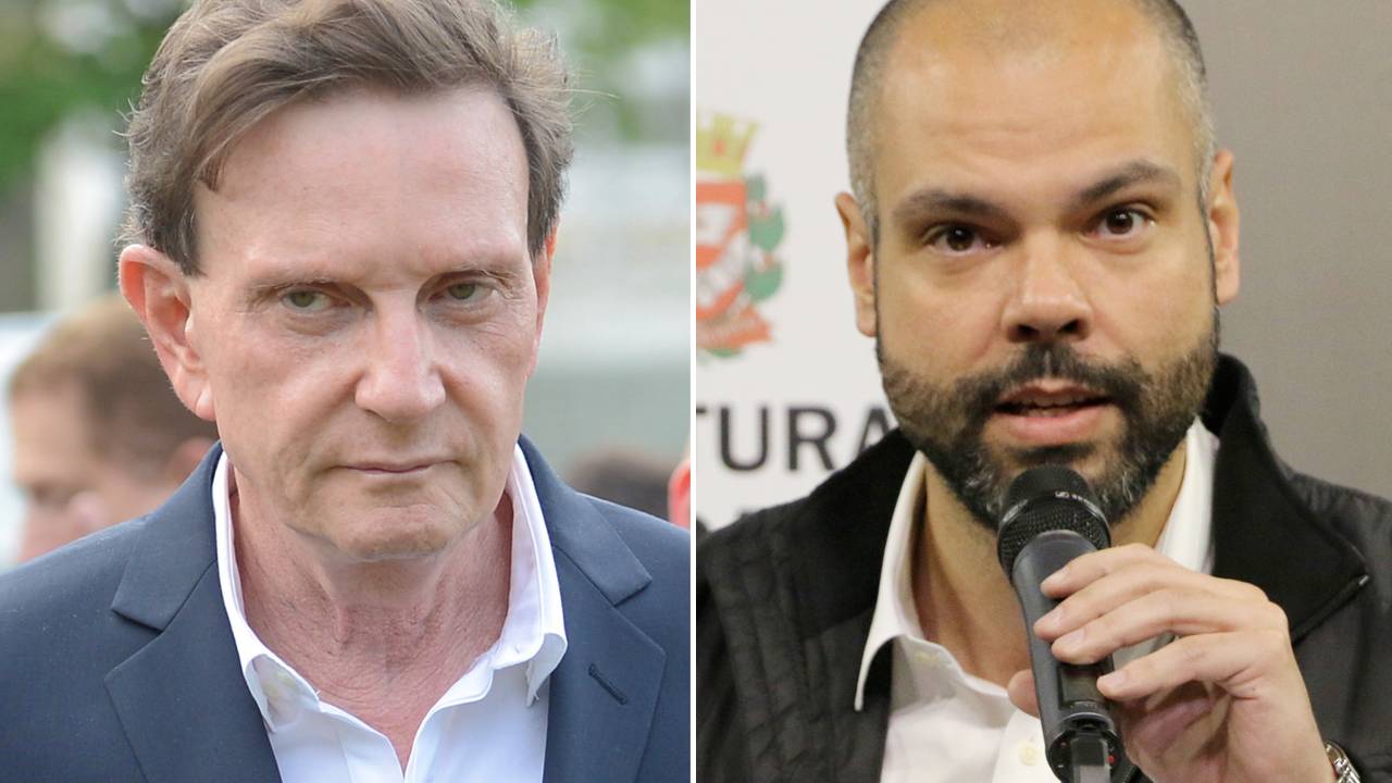 Marcelo Crivella e Bruno Covas