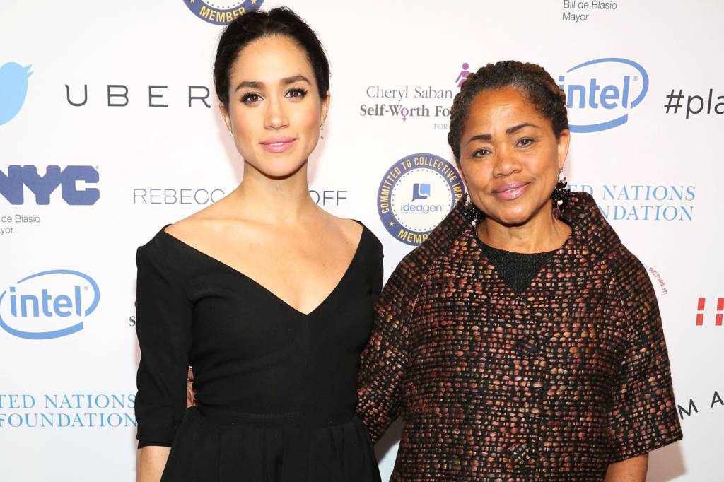 Doria Ragland Meghan Markle e sua mãe, Doria Ragland - 10/03/2015