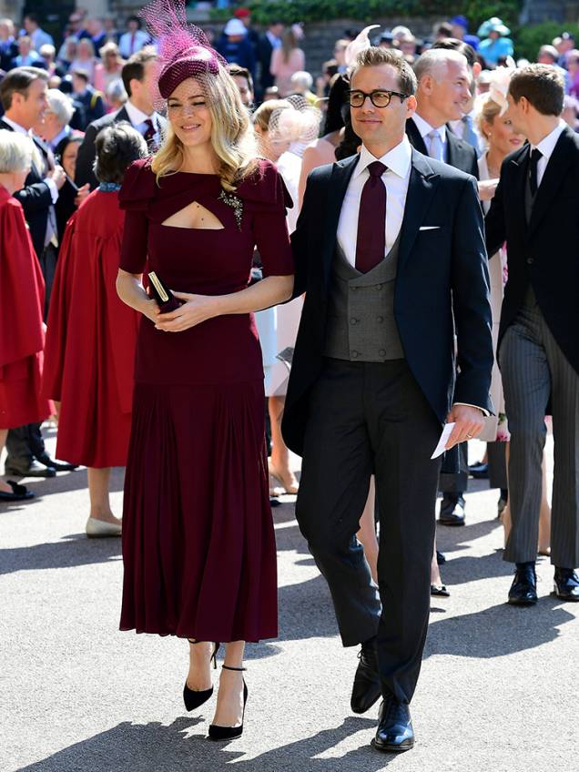 Gabriel Macht e Jacinda Barrett chegam ao Castelo de Windsor para participar de cerimônia de casamento entre Harry e Meghan Markle - 19/05/2018 Gabriel Macht e Jacinda Barrett chegam ao Castelo de Windsor para participar de cerimônia de casamento entre Harry e Meghan Markle - 19/05/2018