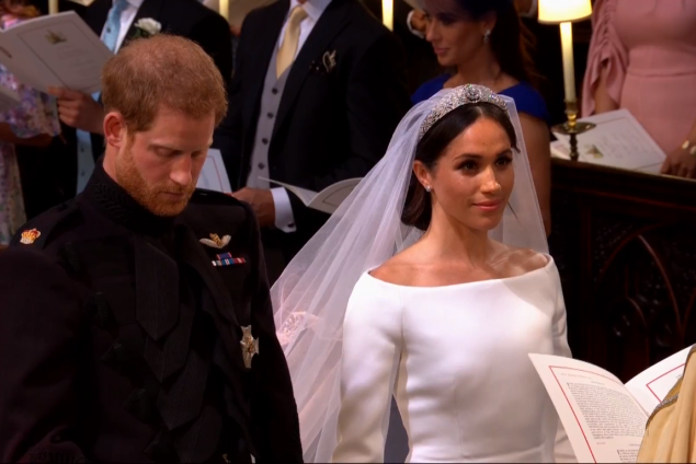 Depois do "sim", eles são considerados casados; a partir de agora, eles serão chamados de suas altezas reais o duque e a duquesa de Sussex Depois do "sim", eles são considerados casados; a partir de agora, eles serão chamados de suas altezas reais o duque e a duquesa de Sussex