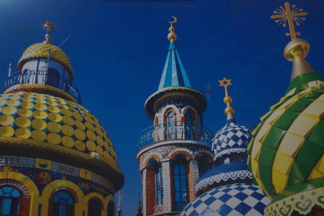 1. Templo de Todas as Religiões, em Kazan 1. Templo de Todas as Religiões, em Kazan