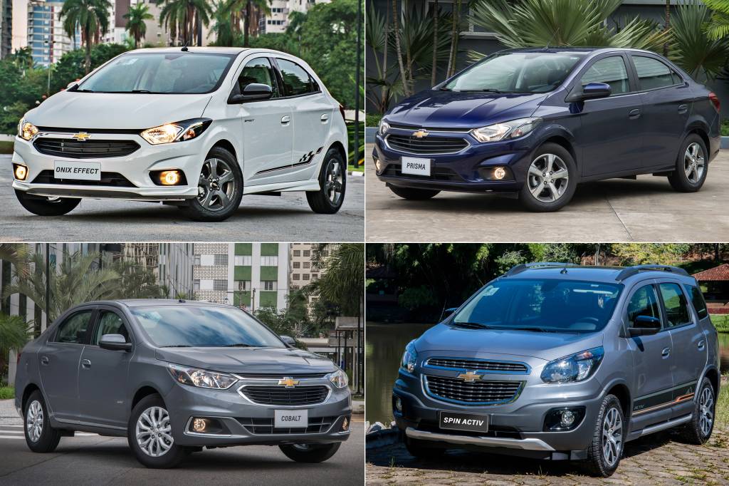 Chevrolet faz recall do Prisma, Cobalt e Onix e Spin por risco de incêndio
