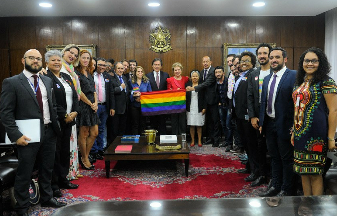 Parlamentares pró-LGBTI Senado