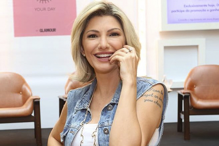 A atriz e apresentadora Antônia Fontenelle
