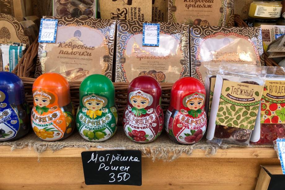 Kremlim de Izmailovo, em Moscou: feirinha e comidas Kremlim de Izmailovo, em Moscou: feirinha e comidas