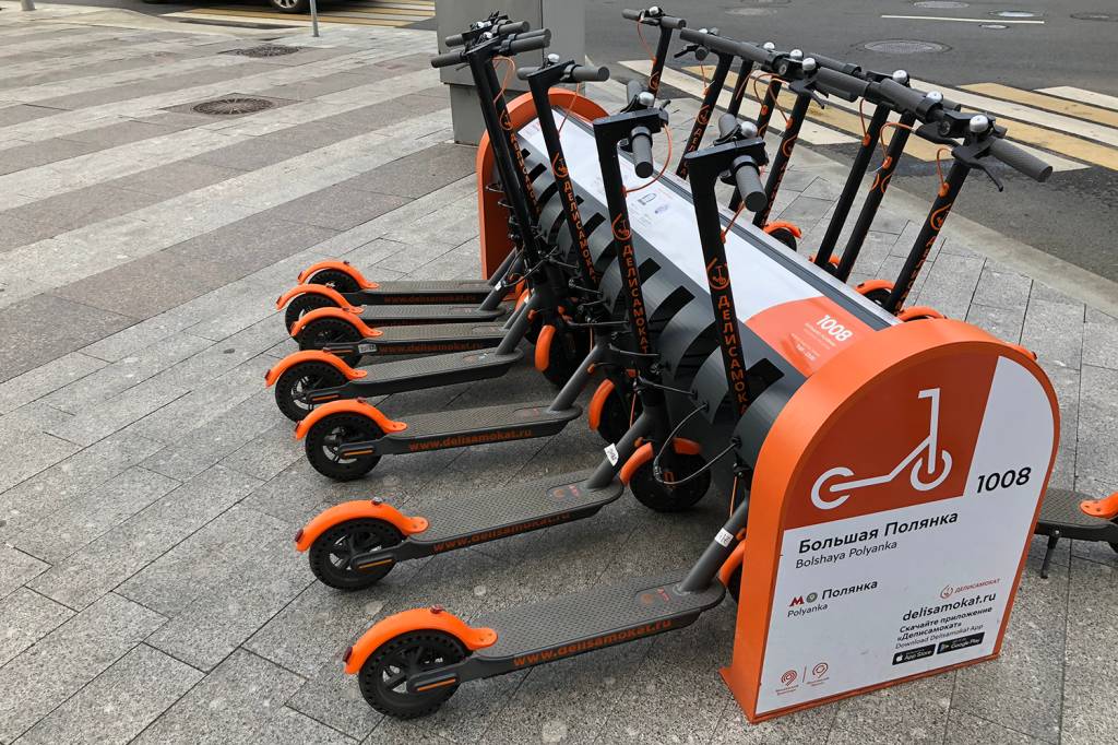 Quer conhecer Moscou sem andar? Alugue um patinete