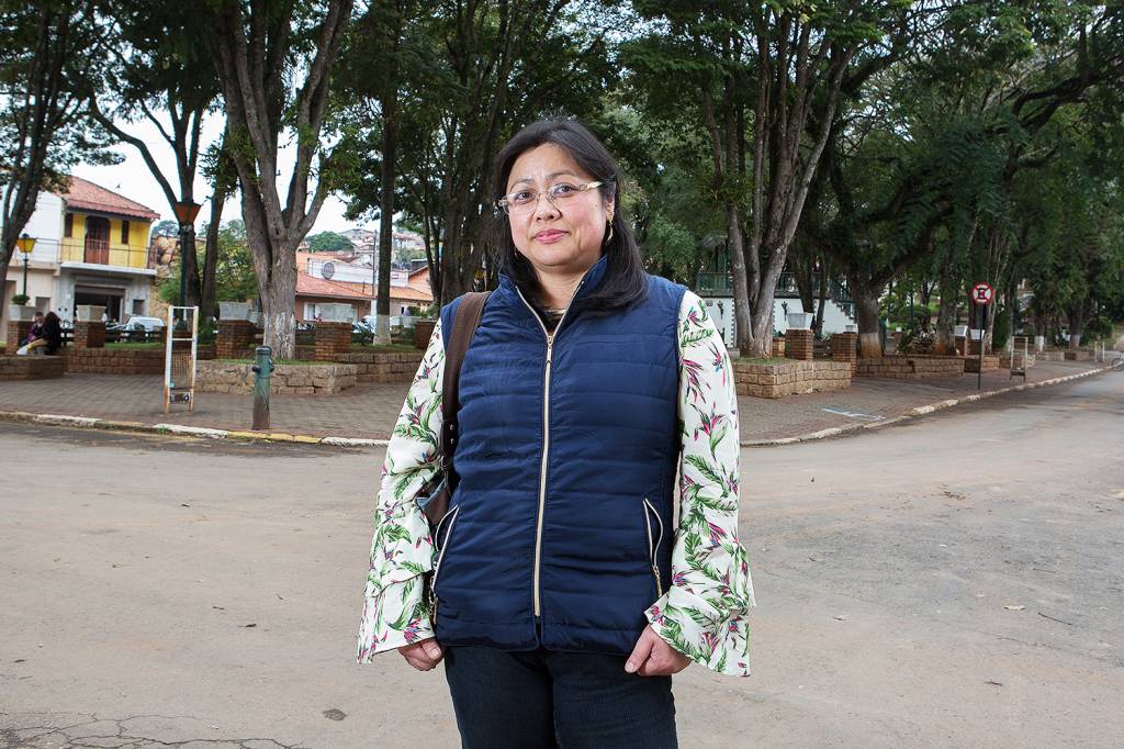 Os Eleitores – Tuiuti A agricultora Silvia Yuri Karaki, moradora na cidade de Tuiuti (SP) - 08/06/2018