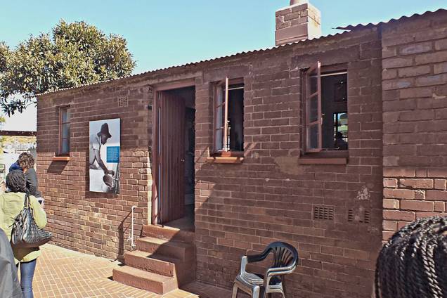 Casa de Nelson Mandela no Soweto, África do Sul Casa de Nelson Mandela no Soweto, África do Sul