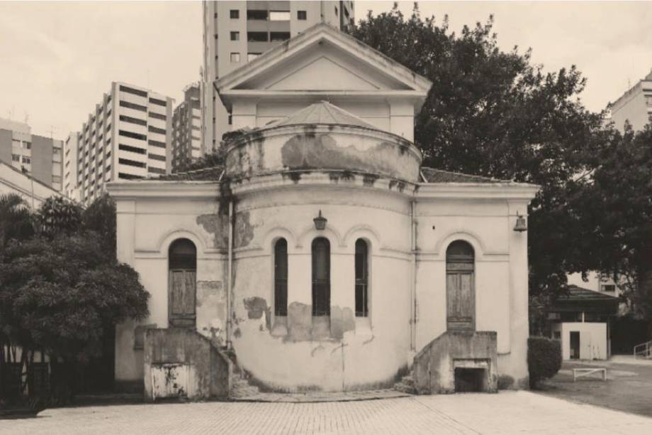 Capela de Santa Luzia, no antigo Hospital Matarazzo, que será transformado no complexo Cidade Matarazzo