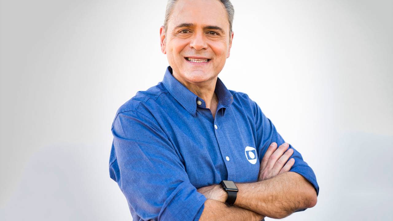 O narrador e jornalista esportivo Luis Roberto