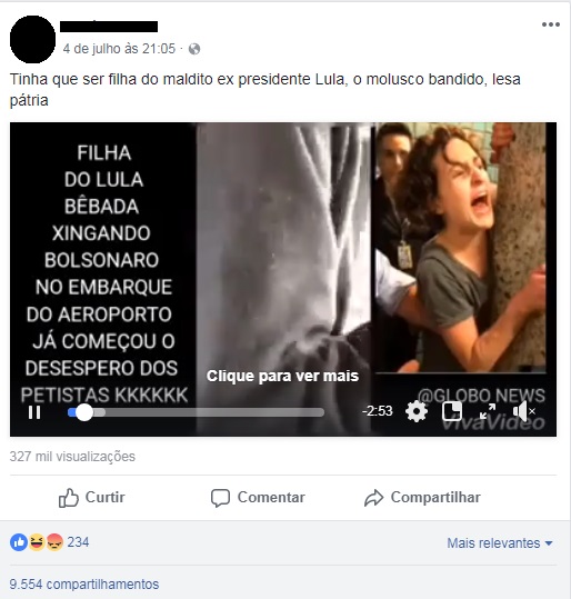 fake news filha do lula facebook fake news filha do lula facebook
