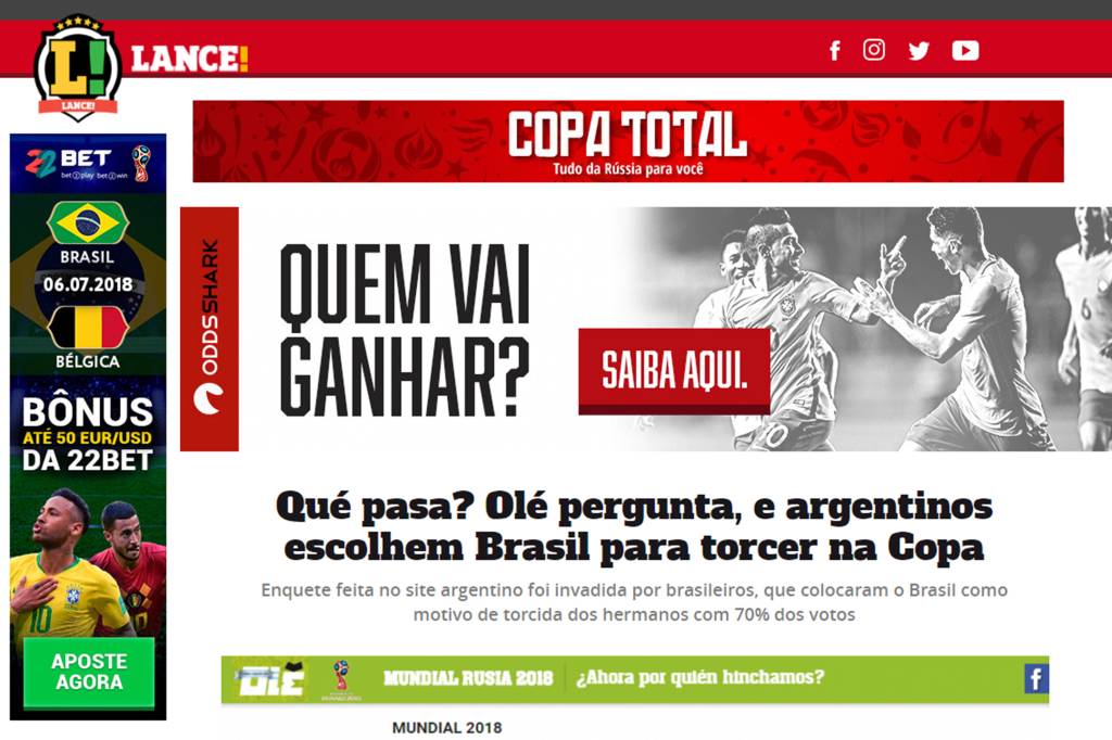 Jornal Lance Jornal Lance