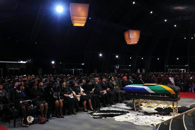 Funeral de Nelson Mandela em Qunu, África do Sul - 15/12/2013 Funeral de Nelson Mandela em Qunu, África do Sul - 15/12/2013