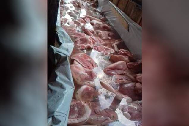 Imagem compartilhada no WhatsApp em boato sobre churrasco do MST para comemorar liberdade de Lula Imagem compartilhada no WhatsApp em boato sobre churrasco do MST para comemorar liberdade de Lula