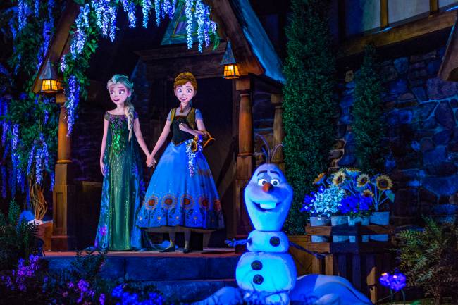 Frozen Ever After  in the Norway Pavilion at Epcot