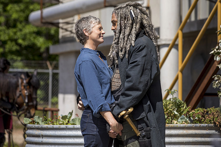 Perdeu, Daryl: Carol e Ezekiel engatam romance em ‘The Walking Dead’