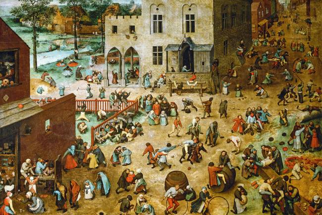 Jogos Infantil, de Pieter Bruegel – Brincar é o melhor remédio