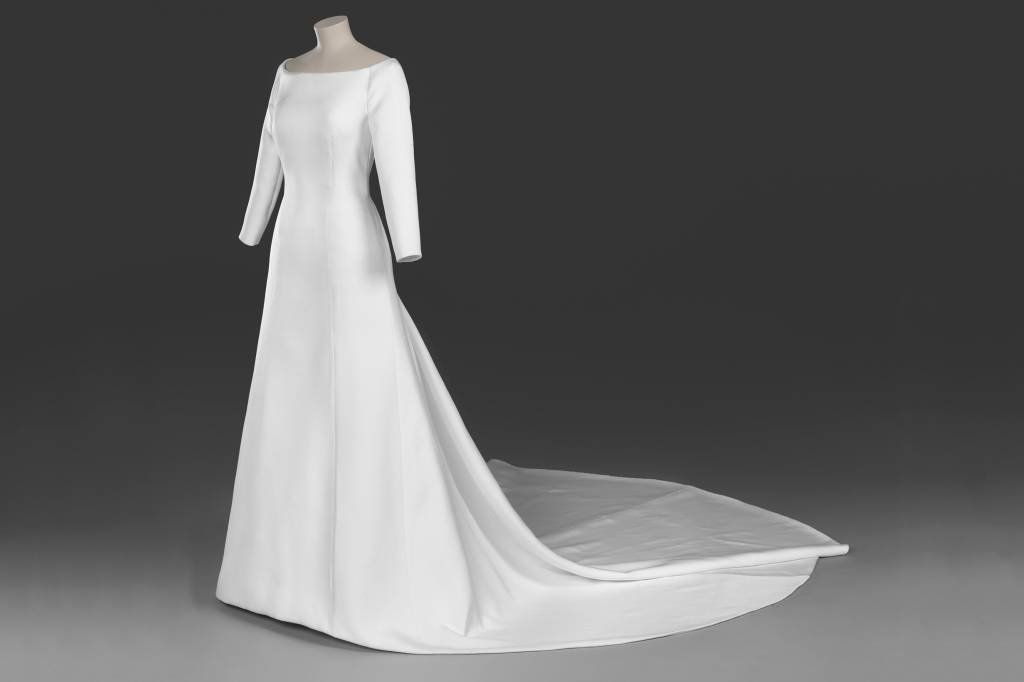 O vestido de noiva de Meghan Markle O vestido de noiva de Meghan Markle