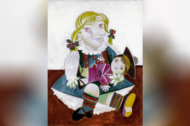 Retrato de Maya com a boneca, Pablo Picasso – Brincar é o melhor remédio Retrato de Maya com a boneca, Pablo Picasso – Brincar é o melhor remédio