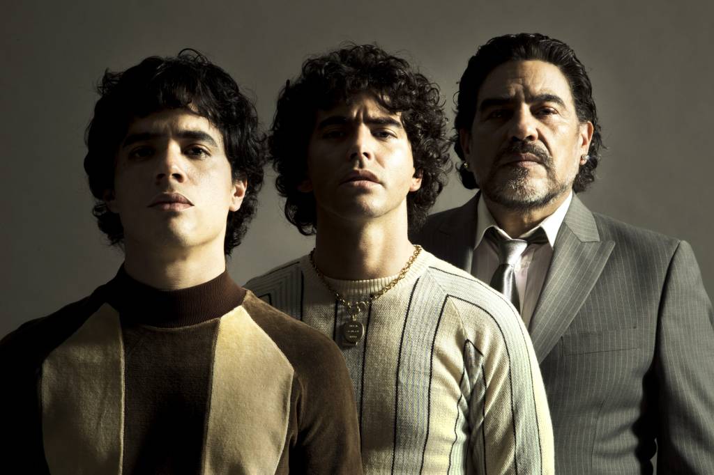 Nazareno Casero, Juan Palomino e Nicolás Goldschmidt interpretarão Maradona em diferentes fases da vida do jogador Nazareno Casero, Juan Palomino e Nicolás Goldschmidt interpretarão Maradona em diferentes fases da vida do jogador