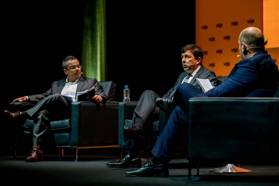 João Amoêdo (Novo), candidato à Presidência da República, foi entrevistado por Mauricio Lima, redator-chefe, e Daniel Bergamasco, editor especial de VEJA, durante o evento Amarelas Ao Vivo