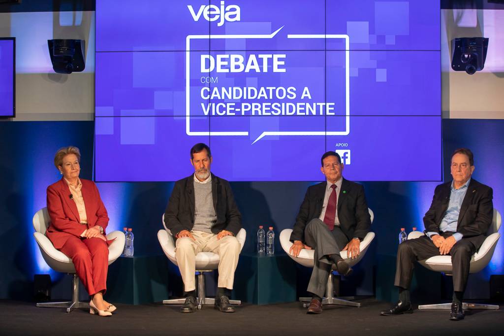 Debate entre vice candidatos à Presidência - Eleições 2018