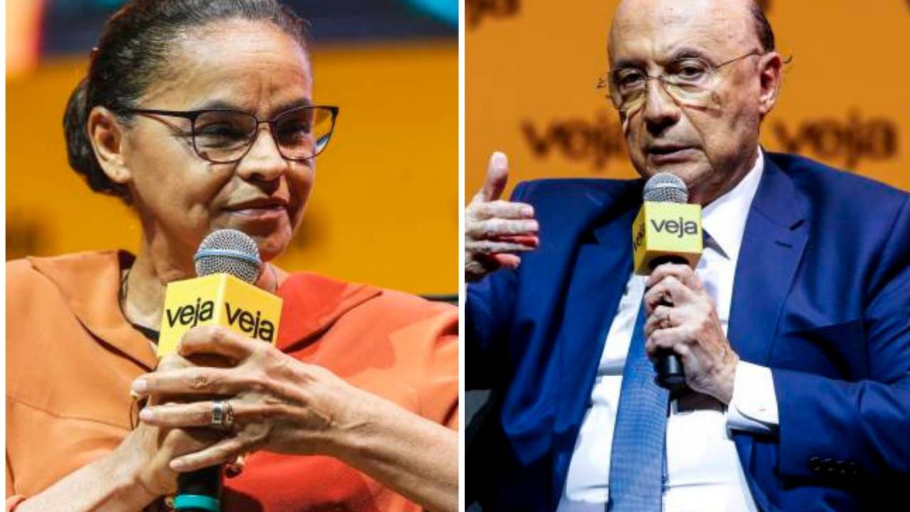 Marina Silva e Henrique Meirelles