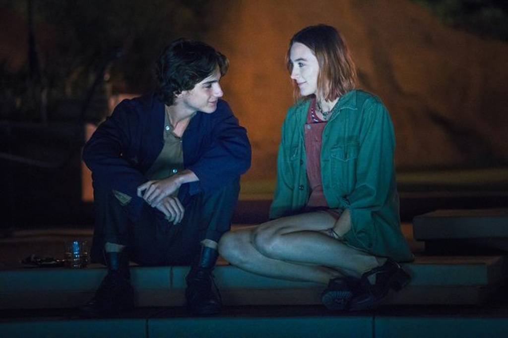 Timothée Chalamet e Saoirse Ronan Timothée Chalamet e Saoirse Ronan