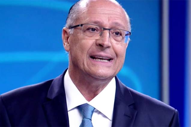 Geraldo Alckmin (PSDB), candidato à Presidência da República, durante debate entre presidenciáveis na TV Globo - 04/10/2018 Geraldo Alckmin (PSDB), candidato à Presidência da República, durante debate entre presidenciáveis na TV Globo - 04/10/2018