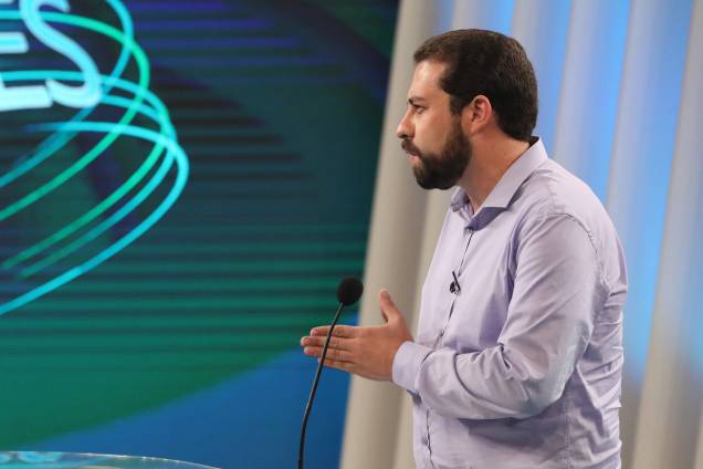 Guilherme Boulos (PSOL), candidato à Presidência da República, participa de debate realizado pela TV Globo - 04/10/2018 Guilherme Boulos (PSOL), candidato à Presidência da República, participa de debate realizado pela TV Globo - 04/10/2018