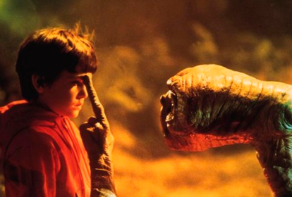 Cena do filme 'E.T.: O Extraterrestre'