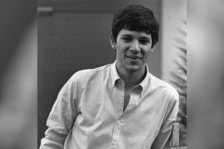 Fernando Haddad, como presidente do Centro Acadêmico 11 de Agosto, em 1985