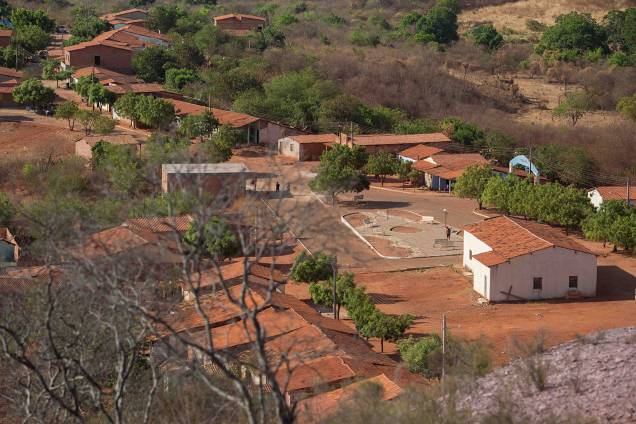 Vista da cidade de Guaribas, localizada no estado do Piauí - 10/10/2018 Vista da cidade de Guaribas, localizada no estado do Piauí - 10/10/2018