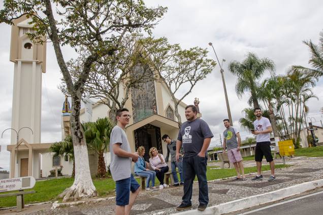 Região central da cidade de Treze de Maio: só 7,2% dos moradores optaram por Fernando Haddad nas urnas Região central da cidade de Treze de Maio: só 7,2% dos moradores optaram por Fernando Haddad nas urnas