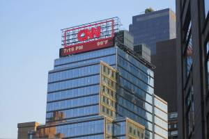 Prédio da cede da emissora CNN em Nova York Prédio da cede da emissora CNN em Nova York