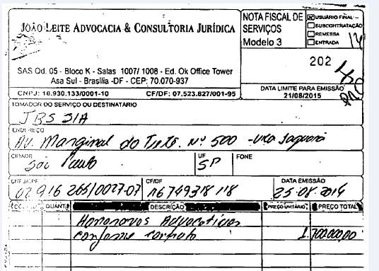 Ex-diretor do Pros confirma recebimento de propina
