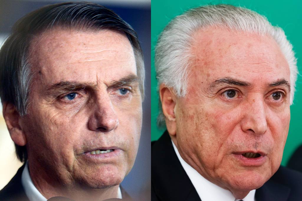 Bolsonaro e Temer se reúnem na próxima quarta-feira, diz Onyx