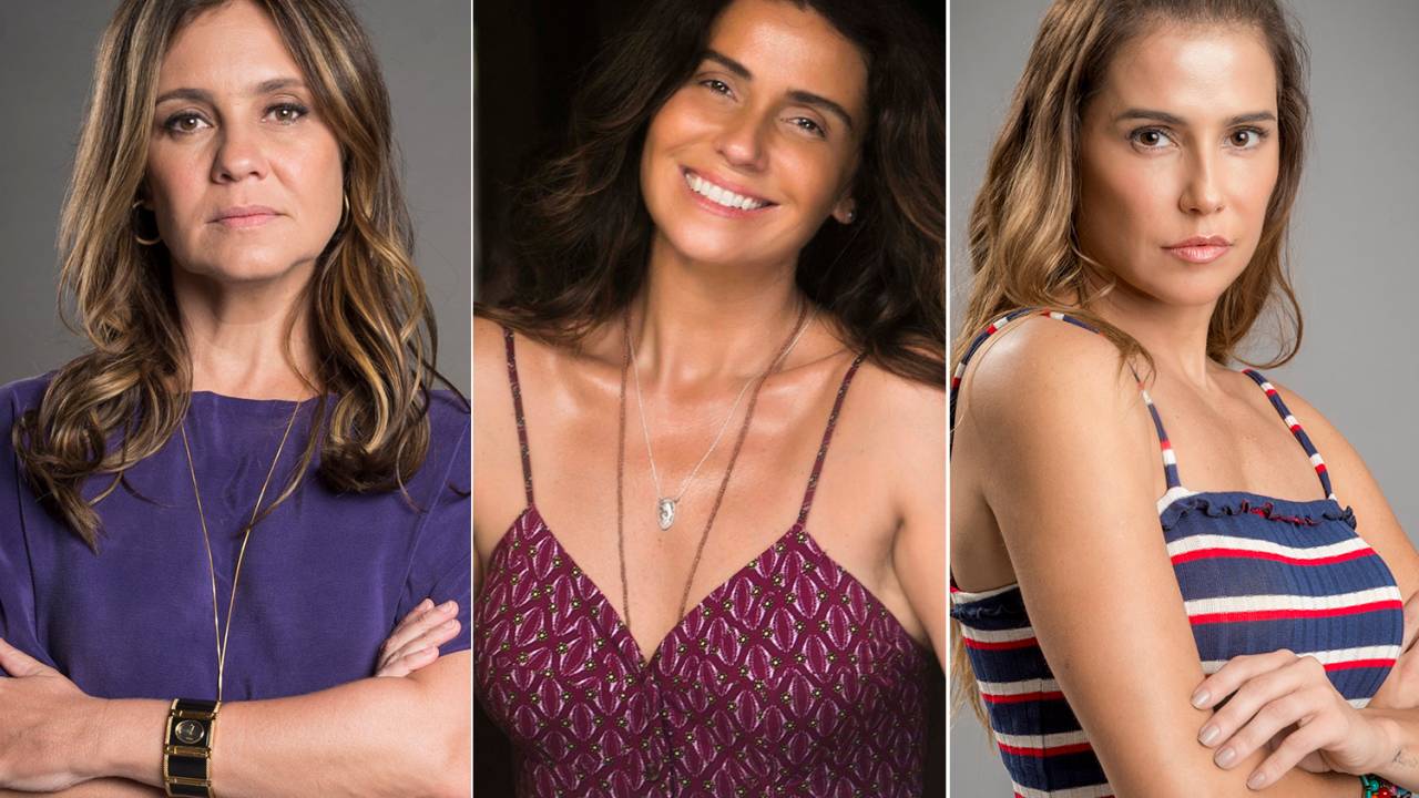 Adriana Esteves, Giovanna Antonelli e Deborah Secco
