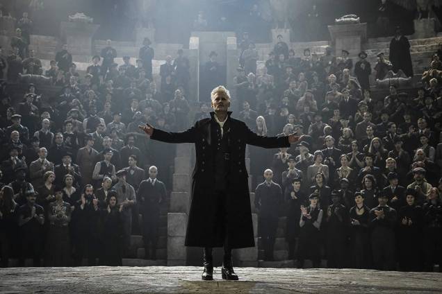 Johnny Depp em Animais Fantásticos: Os Crimes de Grindelwald Johnny Depp em Animais Fantásticos: Os Crimes de Grindelwald