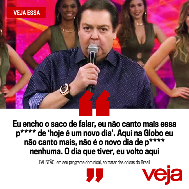 Faustão VEJA Essa