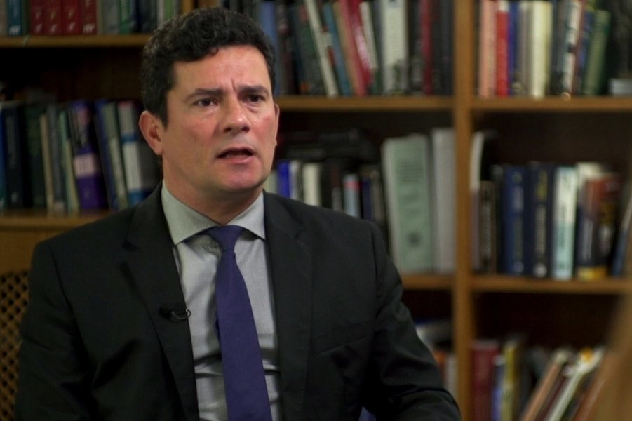 Sergio Moro em entrevista ao Fantástico