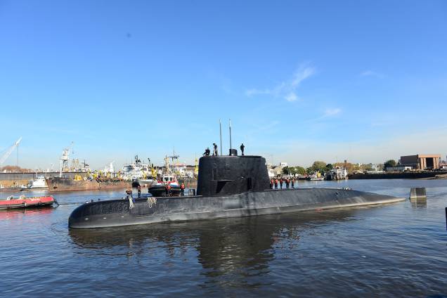 Submarino militar argentino ARA San Juan - 02/06/2014 Submarino militar argentino ARA San Juan - 02/06/2014