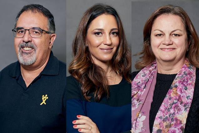 José Aurelio Ramalho, Tatiane Moreira Lima e Roni Enara: indicados ao Prêmio VEJA-se na categoria 'Políticas Públicas' José Aurelio Ramalho, Tatiane Moreira Lima e Roni Enara: indicados ao Prêmio VEJA-se na categoria 'Políticas Públicas'