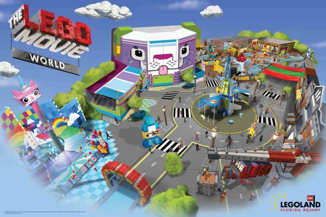 LEGO Movie World at LEGOLAND Florida Resort