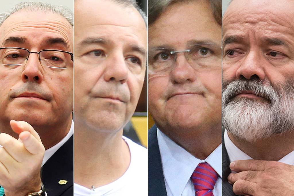 Cabral, Cunha, Vaccari e Geddel não conseguirão liberdade