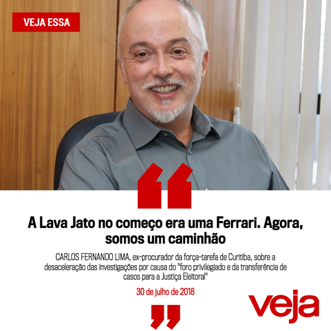 Carlos Fernando Lima VEJA Essa