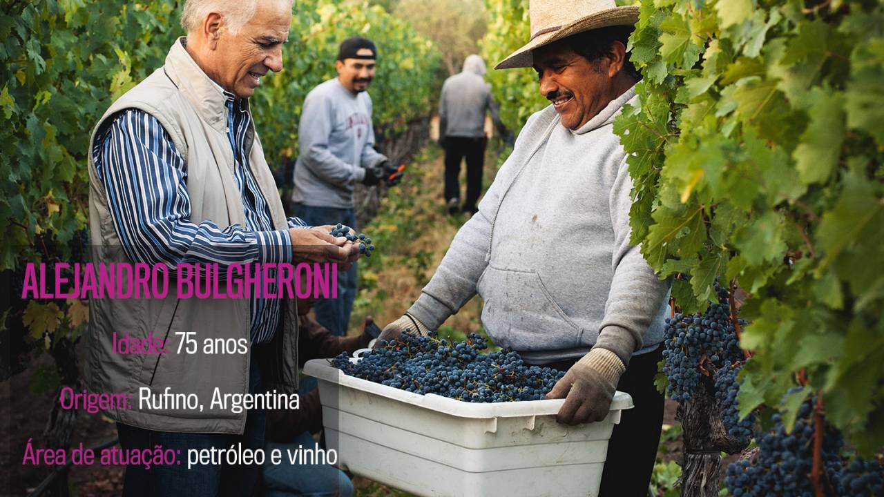 MÃO NA UVA - Bulgheroni: petróleo para ganhar, vinho para gastar