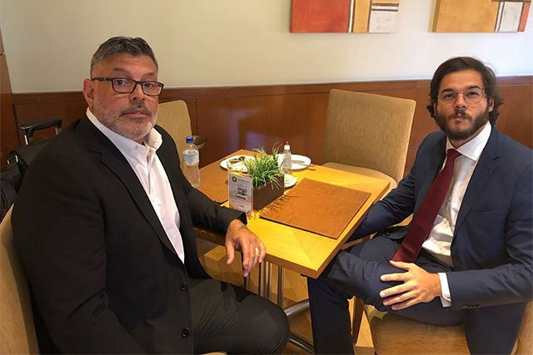 Encontro com Túlio Gadêlha. Hoje, Alexandre Frota