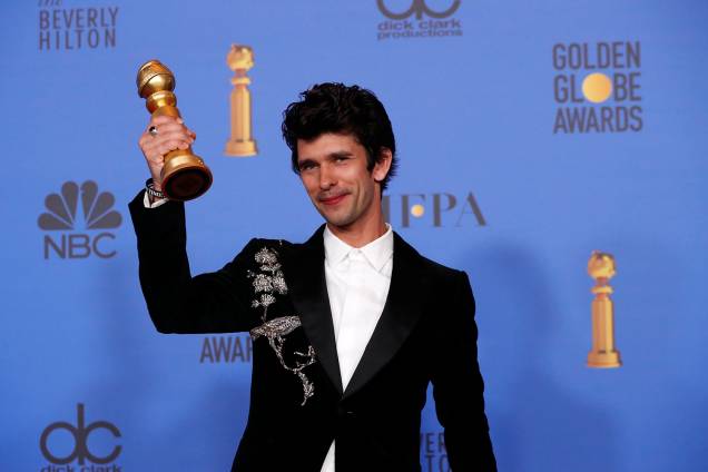 Ben Whishaw ganha prêmio de melhor ator coadjuvante na TV, durante cerimônia do Globo de Ouro - 06/01/2019 Ben Whishaw ganha prêmio de melhor ator coadjuvante na TV, durante cerimônia do Globo de Ouro - 06/01/2019